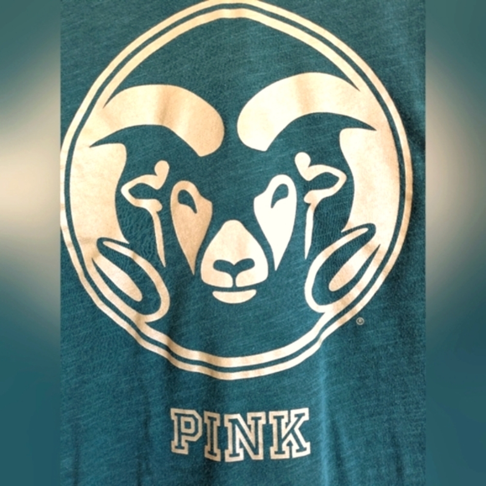 Colorado State University CSU Rams Women's  V-neck Shirt Small - Picture 2 of 5
